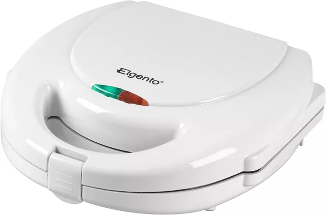 Elgento 2 Slice Electric Burger Maker Press Meat Beef Hamburger Maker Easy Clean 2