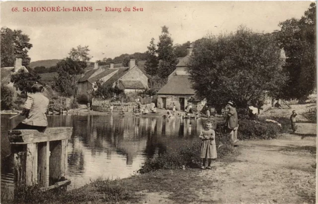 CPA AK St-HONORÉ-les-BAINS Étang du Seu (421319)