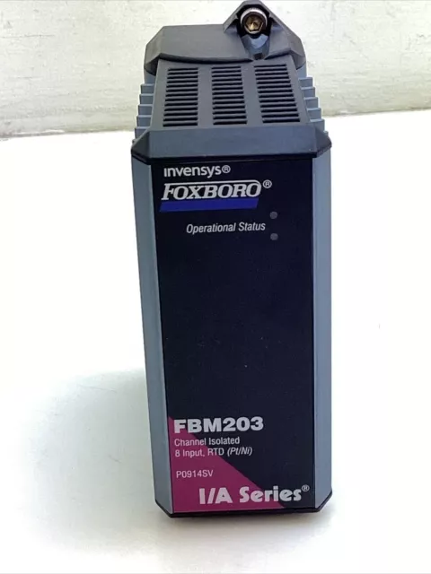 New FOXBORO FBM203 CHANNEL ISOLATED 8-INPUT RTD FREE SHIP IN USA