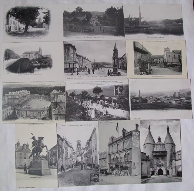 54 - Lot of 13 CPA Repro from the department of Meurthe-et-Moselle / Superb