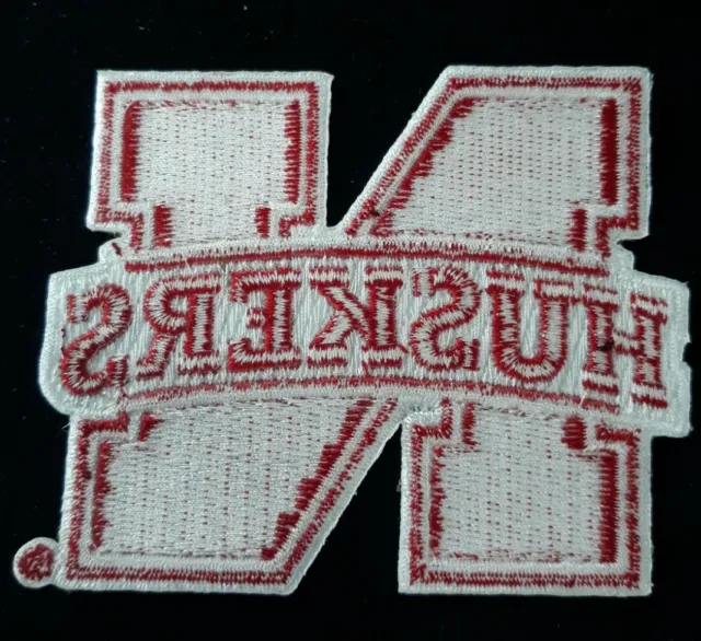 10 Univ of NEBRASKA CORN HUSKERS Embroidered Sew Iron On Emblems Badges Patches 3