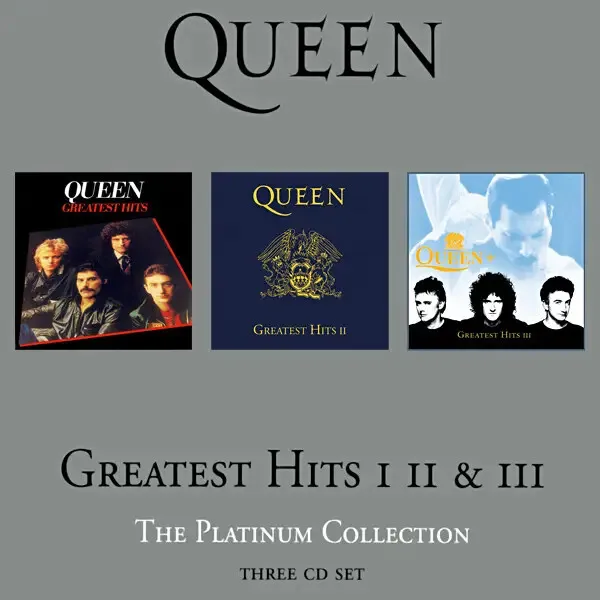 CD-BOX Queen Greatest Hits I II & III (The Platinum Collection) Parlophone