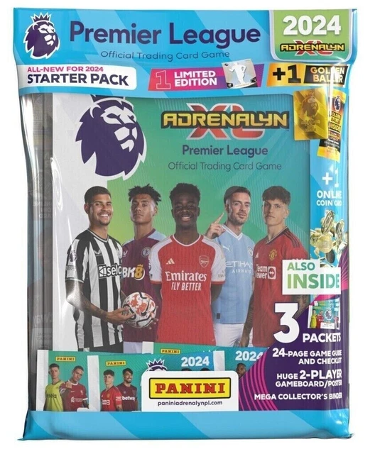 PANINI PREMIER LEAGUE 2024 23/24 Adrenalyn XL Trading Card Game Starter