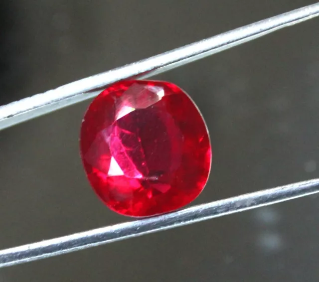 100% Unheated Untreated 24.60 Ct Wonderful Burma Certified Red Ruby Gemstone FSO 3