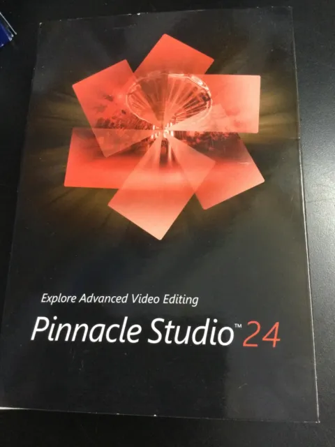 Pinnacle Studio 24 Video Editing Software WINDOWS 10 New 9202
