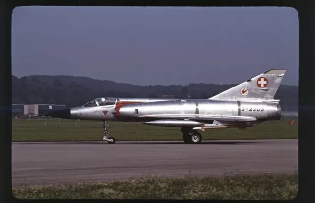 Mirage IIIS - Swiss Air Force - J-2303 - - Kodachrome original aircraft slide