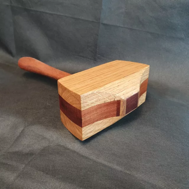 Hand Made Wood Mallet Block Tool Thor Style