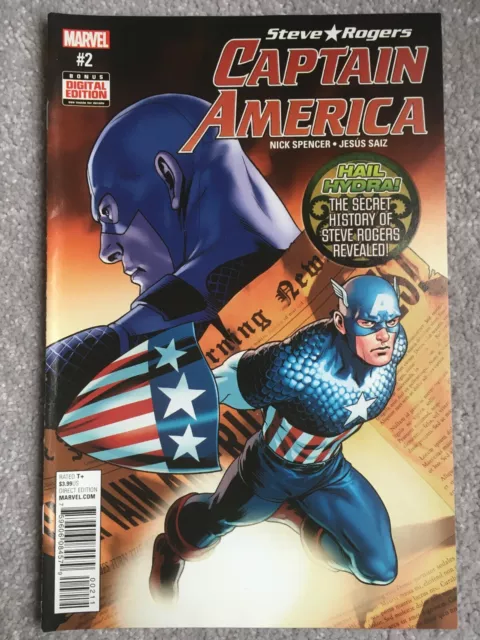 MARVEL COMICS Captain America: Steve Rogers #2