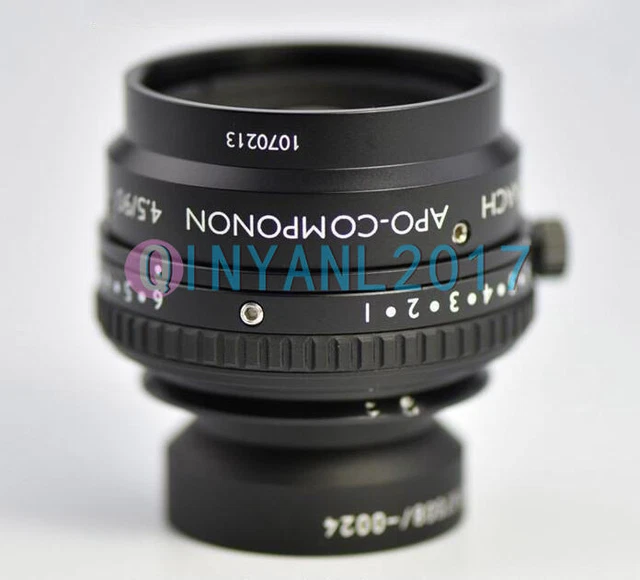 One Pre-owned Kreuznach Apo-Componon 4.5/90 MAKRO-IRIS Lens Nice Condition Used