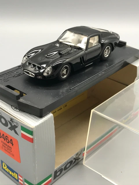 Maquette Ferrari 250 GTO Le Mans 1962 N°19 – Model Box Revell 1/43, Super état !
