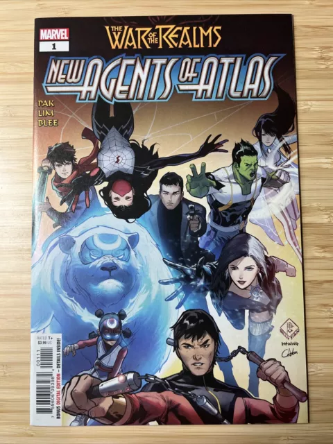 War of the Realms New Agents of Atlas #1 2019 Key 1st Luna Snow, Aero + More!