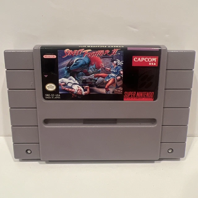 Street Fighter II 2 SNES Loose