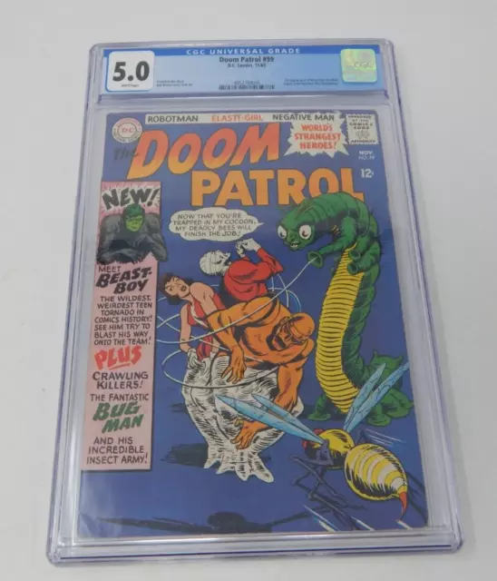 Doom Patrol #99 - CGC 5.0 (1st appearance of Beast Boy)