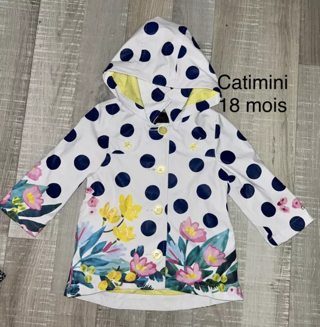 Catimini 18 MOIS : blouson imper Ciré été TBE