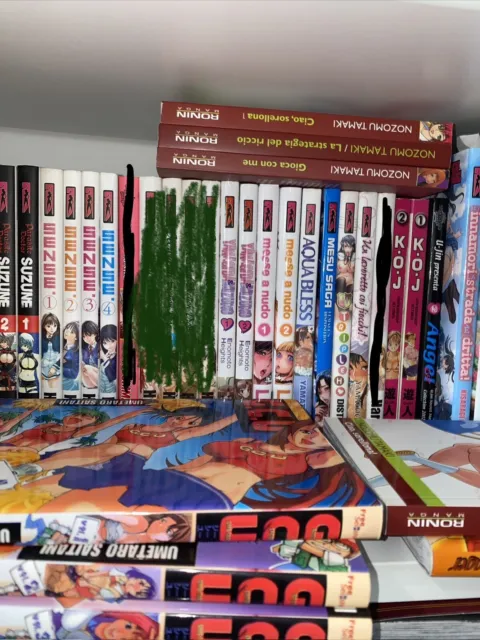 LOTTO 55 manga hentai RARI prima edizione condizioni da edicola mai letti 3