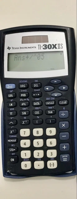 TEXAS INSTRUMENTS TI-30X IIS 2-Line Scientific Calculator $9.95 ...