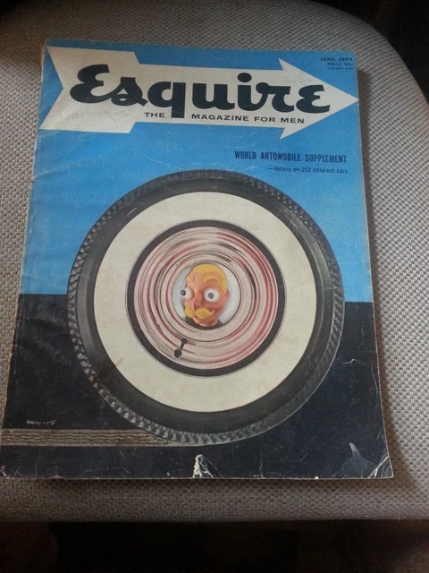 Esquire Magazine - June 1954: Automobiles, Dorothy Dandridge, Raymond Loewy