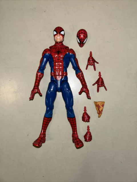 Marvel Legends Pizza Spider-Man Hobgoblin Wave 6"" Figur Hasbro Echt Komplett
