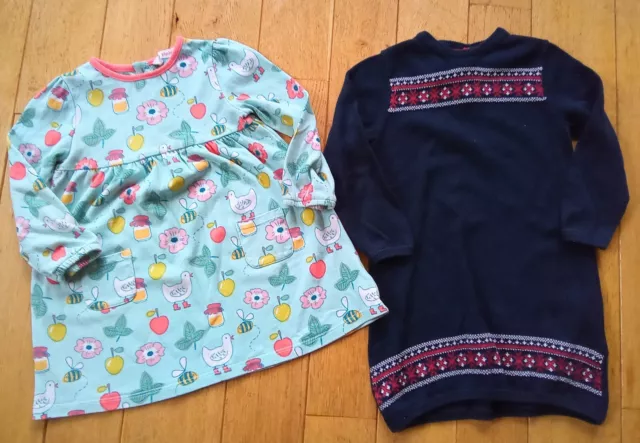 Girls 12-18 months, Bundle, dresses, John Lewis, Fair Isle Style knit