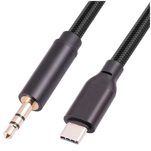 JSAUX Cavo Audio Aux Da 3,5 Mm - Jack Maschio-Maschio, Per Auto, Smartphone, Altoparlanti, Lunghezza Standard - 4