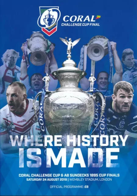 CORAL RUGBY LEAGUE CHALLENGE CUP FINAL 2019 Warrington Wolves v St Helens