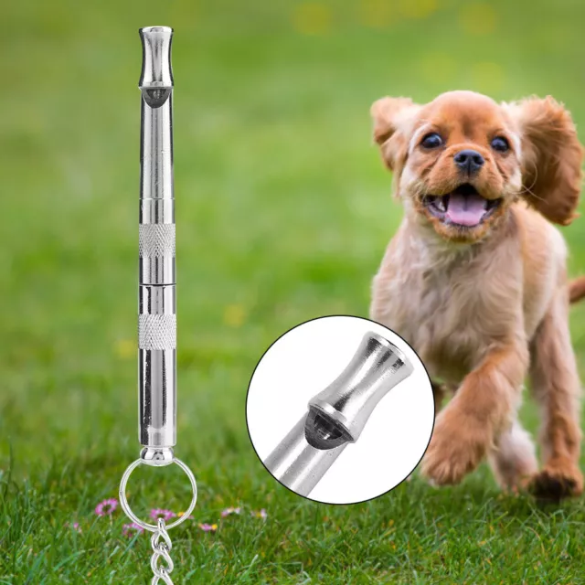 Dog Training Whistle Ultra Sonic Für Bellen Control Adjustable Sound Pitche Egg 2