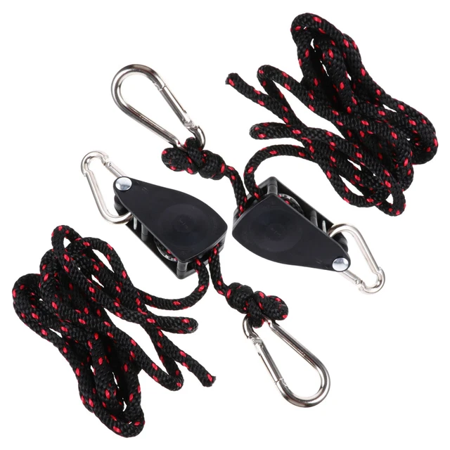 2Pcs hangers Wachsen Licht Ratsche Seil Aufhänger Wachsen Licht R
