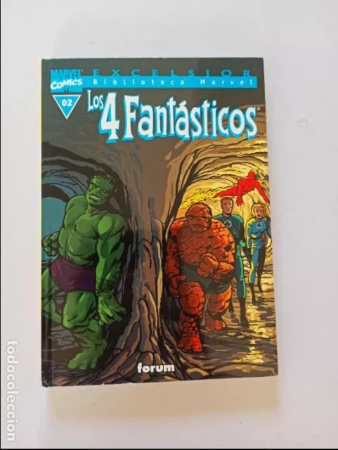 Los 4 Fantasticos Nº 02 (Nº 2) - Biblioteca Marvel Excelsior - Forum (M1)
