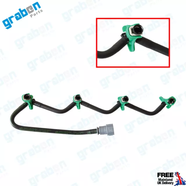 Injector Leak-Off Return Pipe For Focus Iii / Transit Connect 1.6 Tdci 1746271