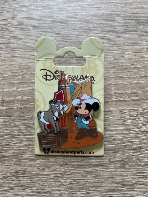 Disney Pin - Big Thunder Mountain - Minnie Mouse - Disneyland Paris