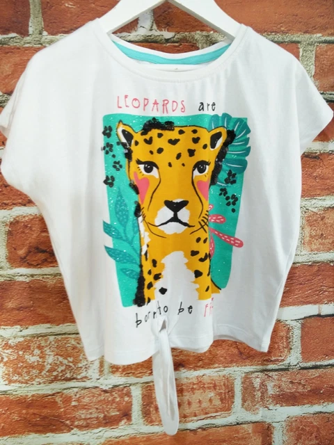 Pacchetto Top T-Shirt Bambina Età 5-6 Anni Next Tu H&M Set Farfalla Luminosa 116 Cm 3