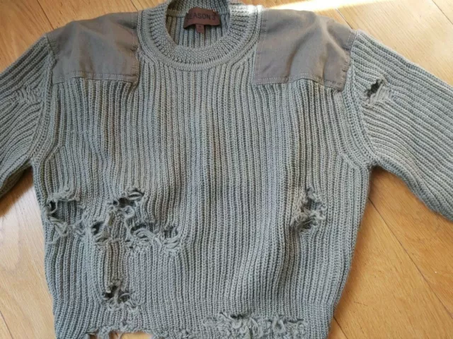 Yeezy (Kanye West) Season 3 Distressed Jumper