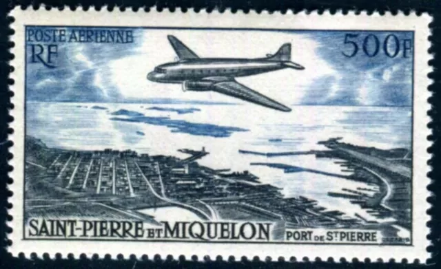 ST PIERRE et MIQUELON 1956 Yvert PA 23 ** POSTFRISCH TADELLOS FLUGPOST (F4326