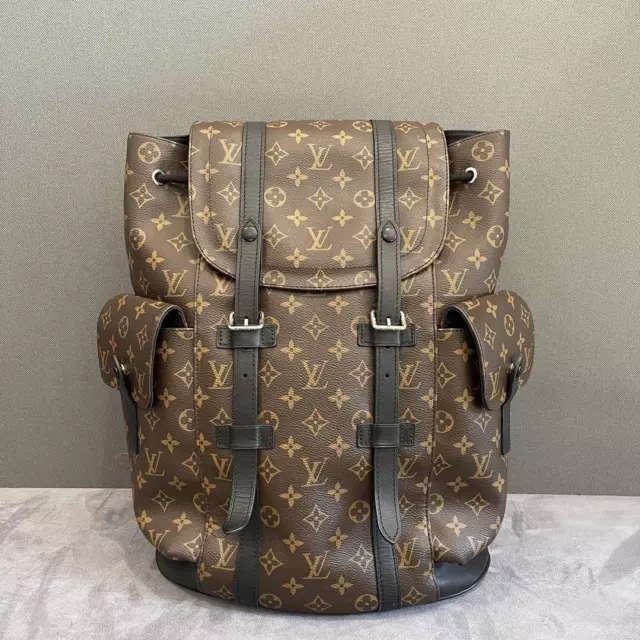 LOUIS VUITTON Backpack Daypack M43735 Christopher PM Monogram macacer –