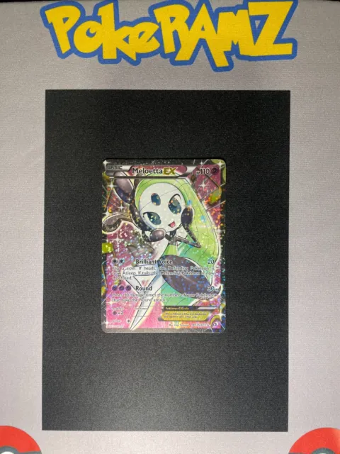 Pokemon - Meloetta-EX (Full Art) - RC25/RC25 - BW Legendary Treasures