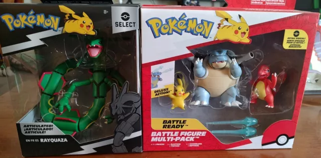 Pokemon Select Series 2 Rayquaza Action Figure & Battle Figure Multi Pack