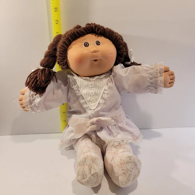 VINTAGE CABBAGE PATCH Kids 1978,1982 Doll Dimple Outfit Clothing Braids