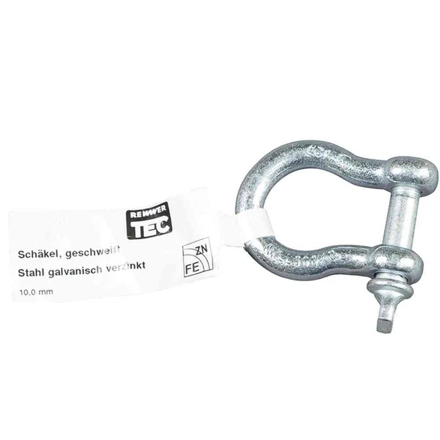Manille Légèrement Courbé 10mm Corde Tendeur Crochets Oeillets Outils