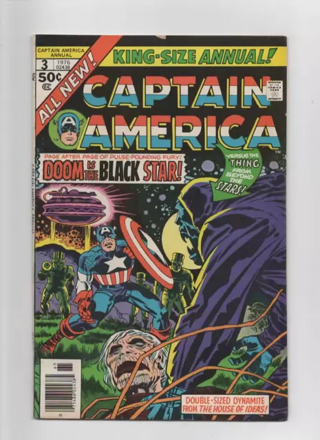 Captain America King-Size Annual  #3  Fn