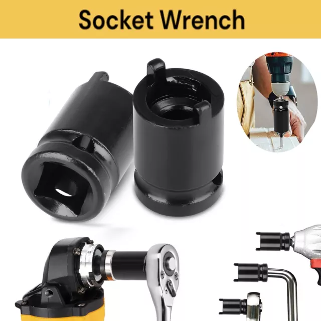 Socket Adaptor Ratchet Wrench Drive Extension Impact Increaser Reducer Convertor