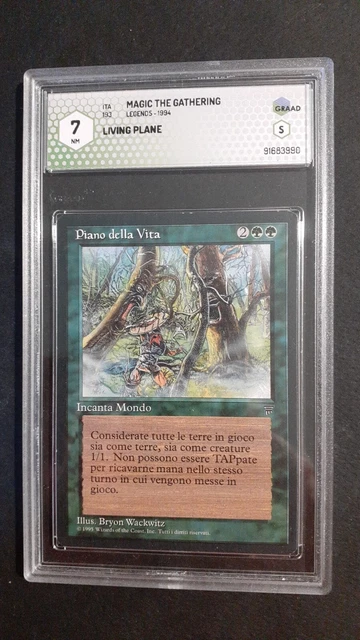 PIANO DELLA VITA NM 7 Leggende GR011 Italiano ITA Magic MTG Living