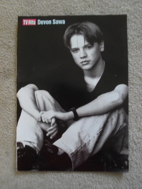 DEVON SAWA ACTOR Now & Then Nikita 1990s Rare Vintage Import Magazine
