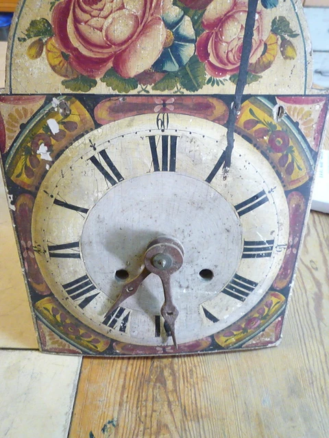 Horloge murale - bois, bronze - Première moitié du 20e - Catawiki