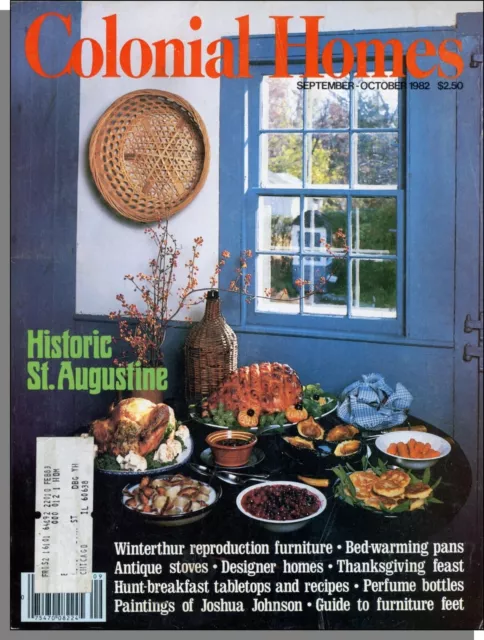Colonial Homes - 1982, September - Historic St. Augustine, Perfume Bottles Colonial Homes - 1982, September - Historic St. Augustine, Perfume Bottles