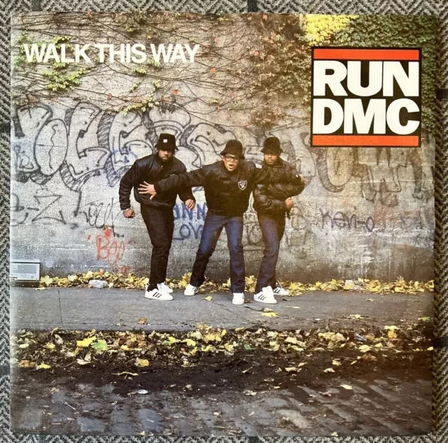 Run DMC Walk This Way 7” Single 1986 London vg/vg