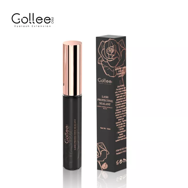 2pcs Gollee Lash Coating Sealant for Eyelash Extensions Protective 0.34fl.oz