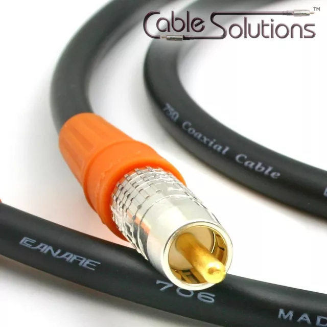 Canare LV-77S Pro Coaxial Digital Audio Interconnect Cable CEA 0.6m