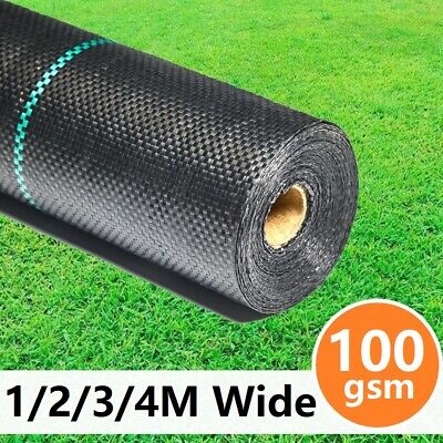 Heavy Duty Weed Control Fabric Landscape Sheet Membrane Garden Ground Cover Mat