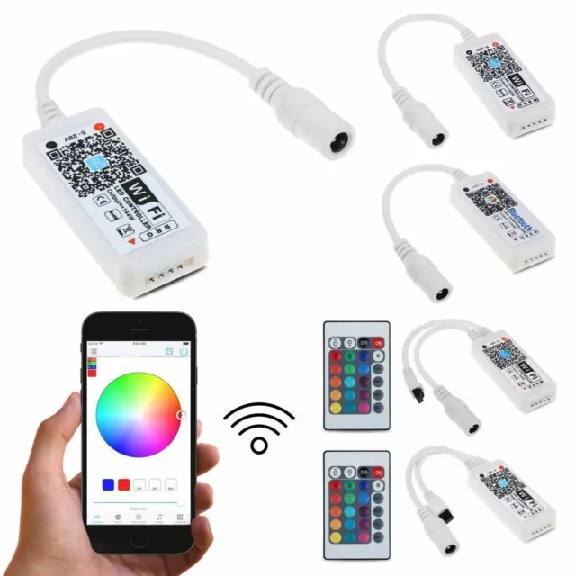 Wifi RGB RGBW Led Strip Controller Magic Home 100W Android IOS Echo Alexa Trafo