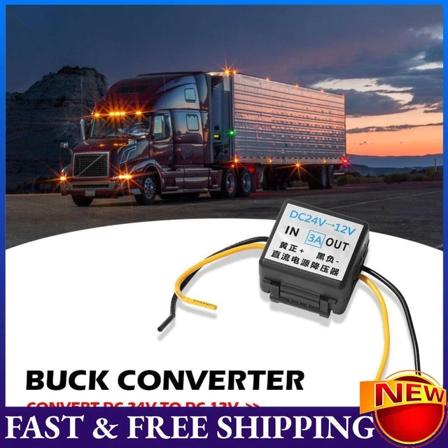 Akozon Convertisseur Abaisseur CC Régulateur De Convertisseur De